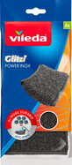 Vileda Stainless steel power sponge, 2 pcs