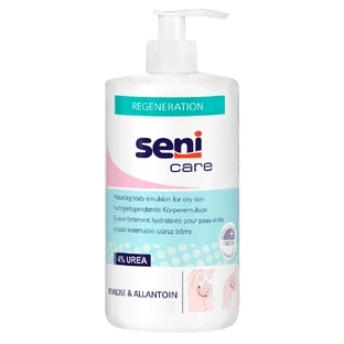Moisturizing emulsion for dry skin with 4% urea, 500 ml, Seni Care