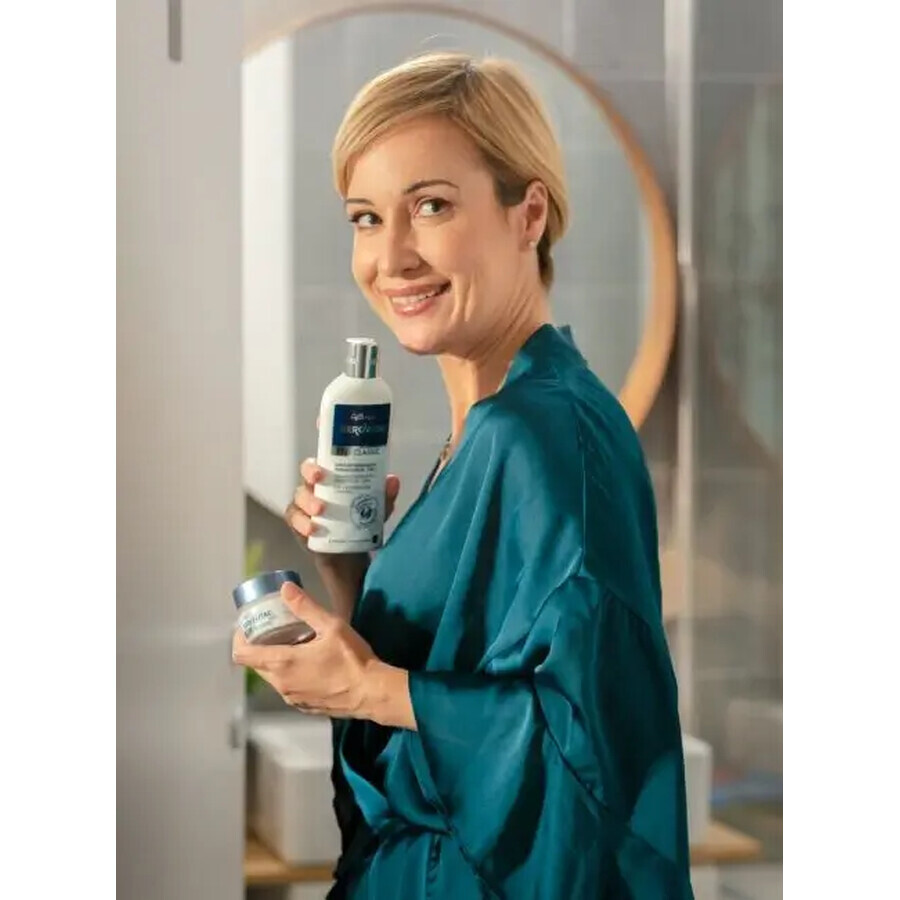 Gerovital H3 Classic 2in1 Feuchthalte- und Reinigungsemulsion, 200 ml, Farmec