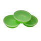 Primii Pasi R0516 - 3-Piece Green Leakproof Bowl Set