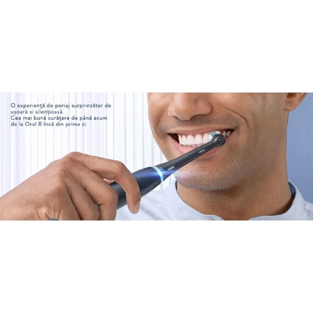 Cepillo de dientes eléctrico Oral B iO Serie 7, negro