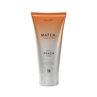 Masque capillaire colorant Sweet Peach Pastel, 200ml, Sensido Match