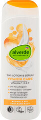 Alverde Naturkosmetik 2in1 Body Lotion &amp;amp; Vitamine Verzorging Serum, 250 ml