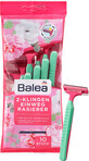 Balea Razor with 2 blades, 10 pieces