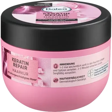 Balea Professional Haarmaske mit Keratin, 300 ml