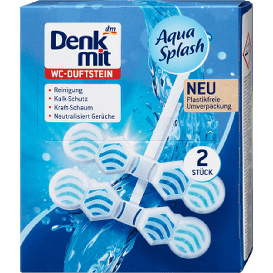 Buy Denkmit Aqua Splash Toilet Freshener, 2 pcs. Denkmit Aqua Splash Toilet Freshener, 2 pcs.