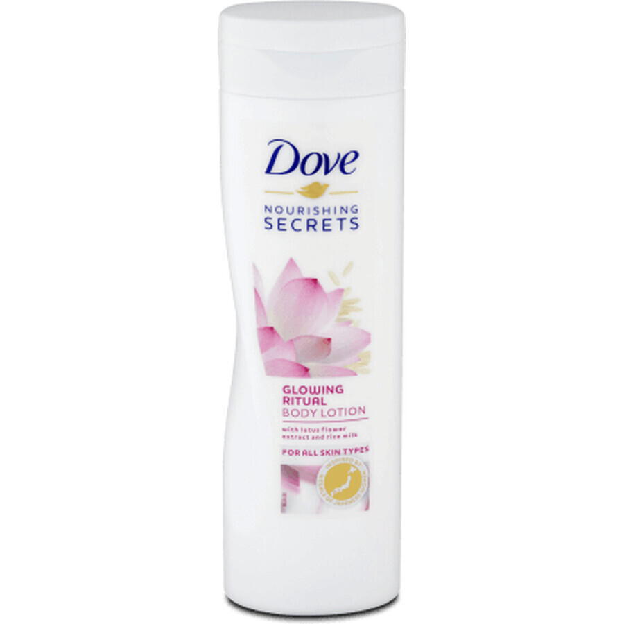 Cumpără Dove Loțiune de corp cu lapte de orez și extract de floare de lotus, 250 ml Dove Loțiune de corp cu lapte de orez și extract de floare de lotus, 250 ml