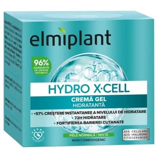 Hydro X-Cell Moisturizing Gel Cream for Face and Neck, 50 ml, Elmiplant