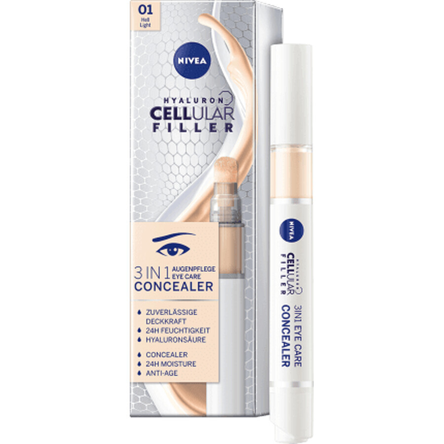 Buy Nivea Moisturising Eye Concealer Light Shade, 4 ml Nivea Moisturising Eye Concealer Light Shade, 4 ml