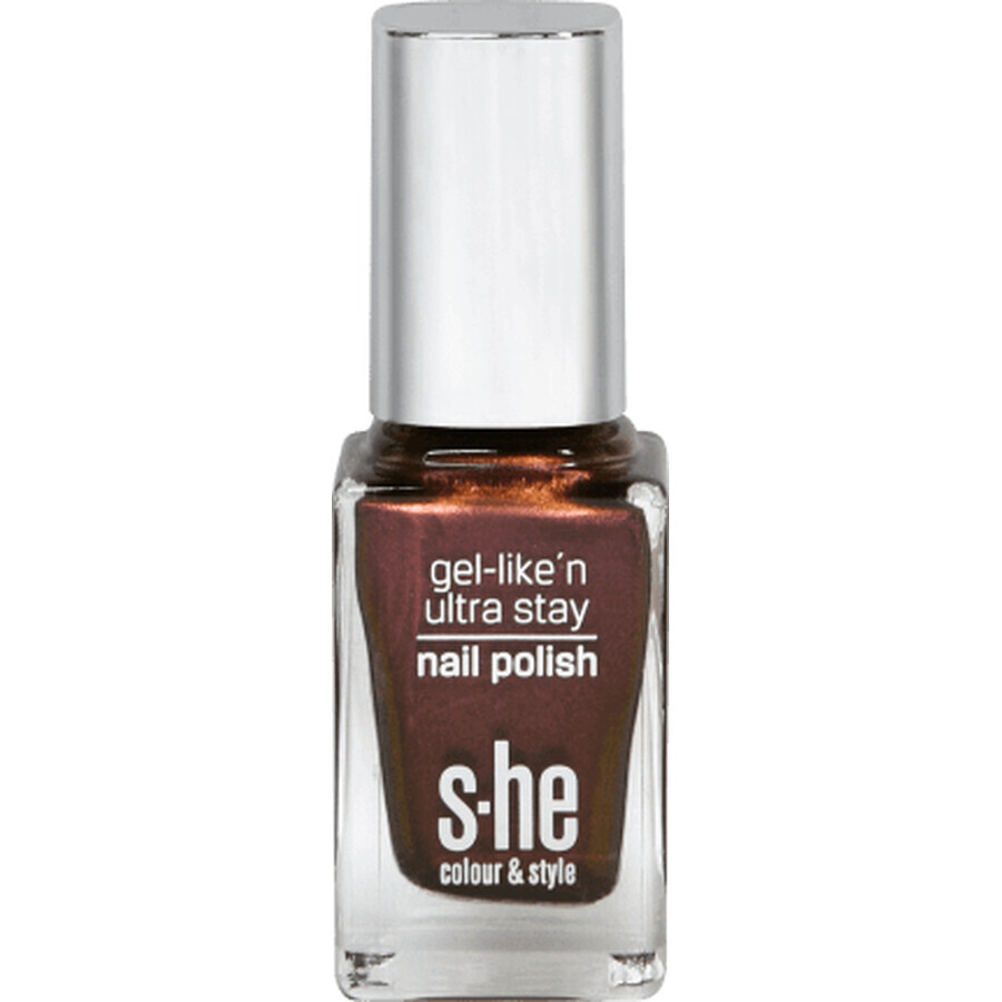 Shop She colour&style Gel-like'n ultra stay Nagellack 322/421, 10 ml She colour&style Gel-like'n ultra stay Nagellack 322/421, 10 ml