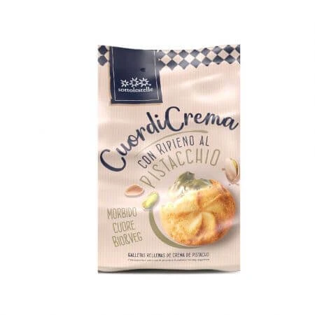 Biscuits with pistachio cream, 200 g, Sottolestelle
