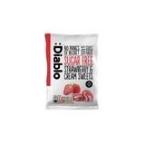 Caramelos sin azúcar de fresa y nata montada, 75 g, Diablo