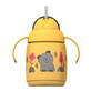 Straw Mug, + 6 months, Yellow, Tommee Tippee