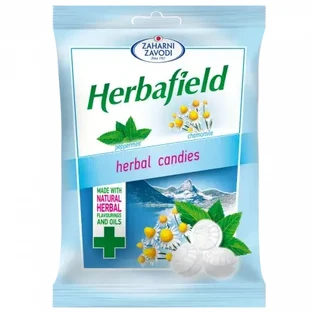 Tropfen mit Minze- und Kamille-Geschmack, 85 g, Herbafield