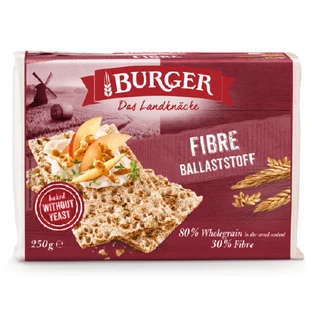 High fibre bread slices, 250 g, Burger