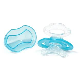 Gum ring in the shape of a pacifier, Blue, Babyono