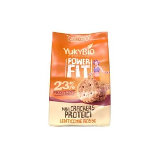 Mini crackers protéinés bio aux lentilles rouges, 150 g, YukiBio