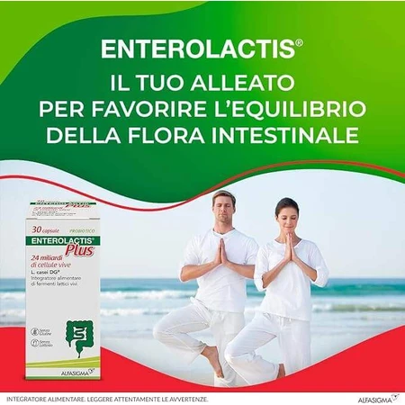 Enterolactis Plus, 30 Kapseln, Sofar