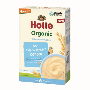 Puré de avena integral sin gluten, 250 gr, Holle