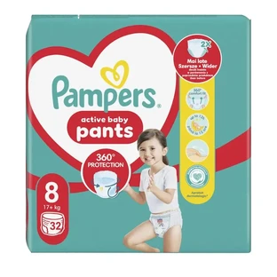Stop&Protect Höschenwindeln, Nr. 8, +19 kg, 32 Stück, Pampers