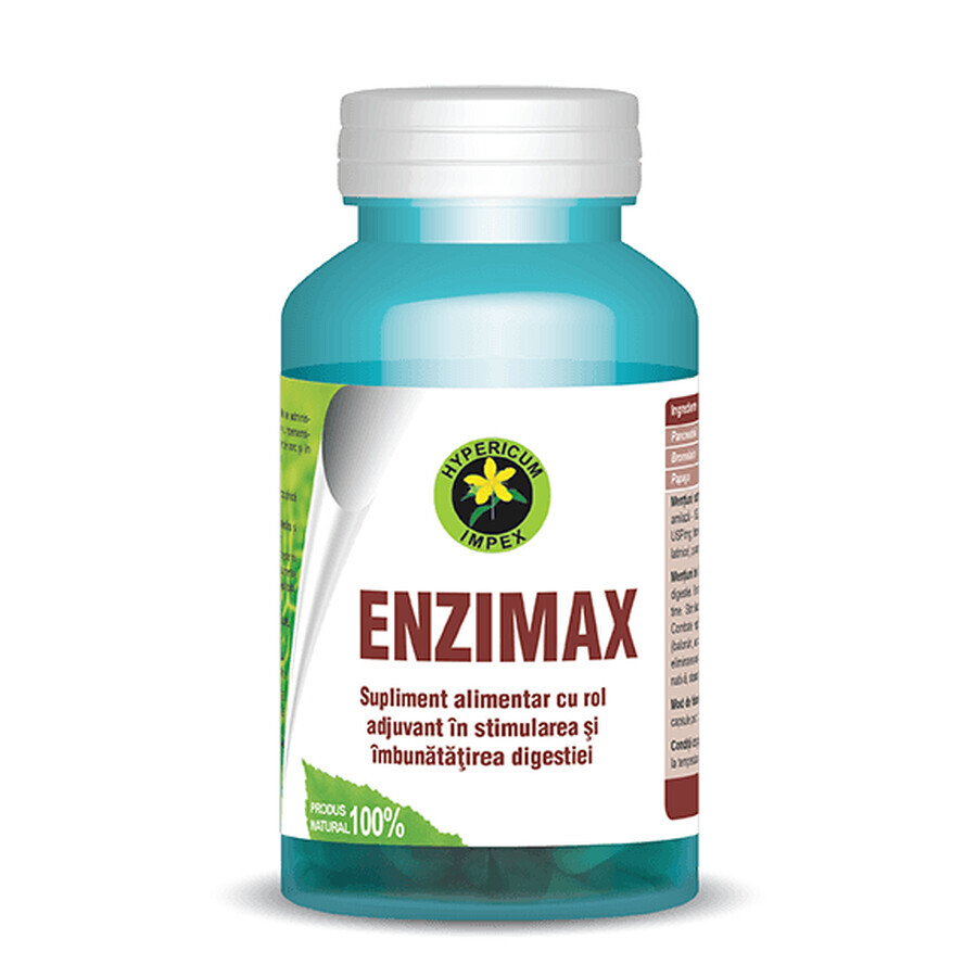 Cumpără Enzimax, 60 capsule, Hypericum Enzimax, 60 capsule, Hypericum