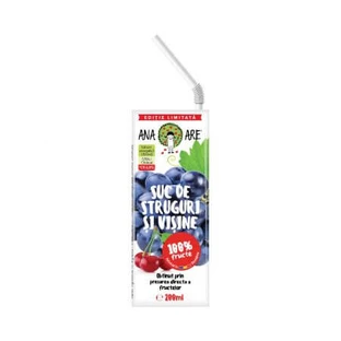 Trauben- und Sauerkirschsaft, 200 ml, Ana Are