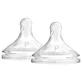 Siliconen spenen met brede hals voor premature baby's Options Plus, 2 stuks, Dr Browns