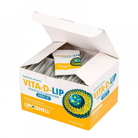 Liposomal Vitamin D 4000 IU, 30 sachets, Liposhell