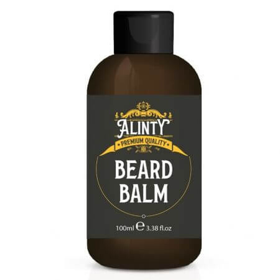 Beard and Mustache Care Balm with Aloe Vera, 100 ml, Alinty