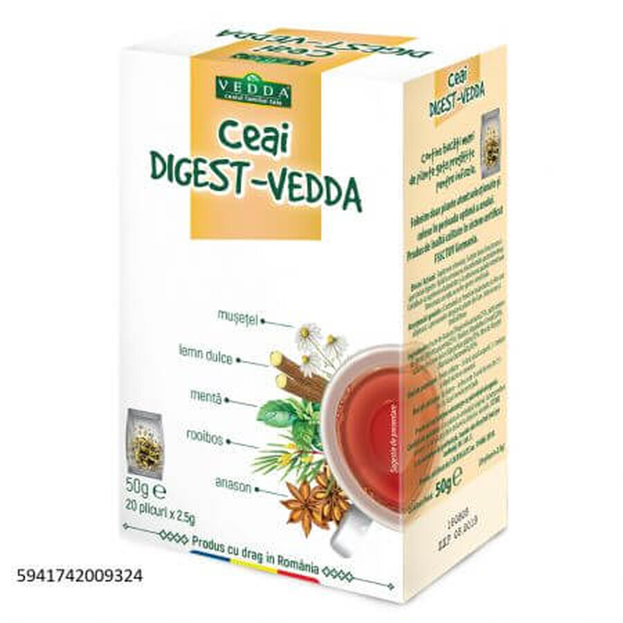Shop Verdauungstee, 50 g, Vedda Verdauungstee, 50 g, Vedda