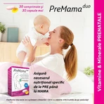 Premama Duo, 30 tablets + 30 soft capsules, Alkaloid