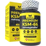 Ashwagandha KSM-66 Premium Root Extract, 60 capsules, Boost4Life