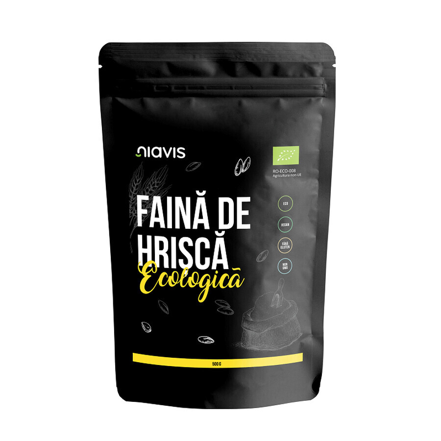 Farina di grano saraceno biologica, 500 g, Niavis