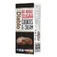 Galletas sin azúcar con cobertura y relleno de chocolate, 128 g, Diablo