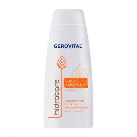 Duschgel mit natürlichen Ölen, 400 ml, Gerovital