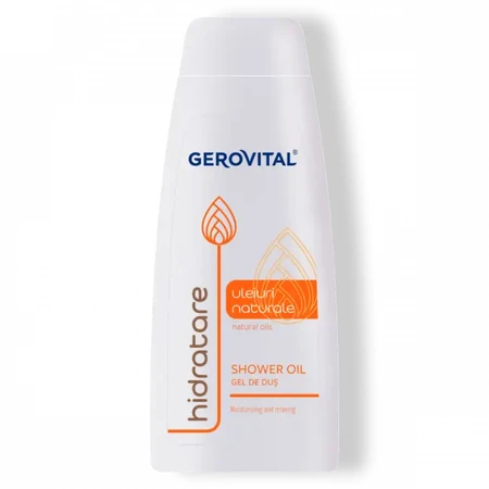 Duschgel mit natürlichen Ölen, 400 ml, Gerovital