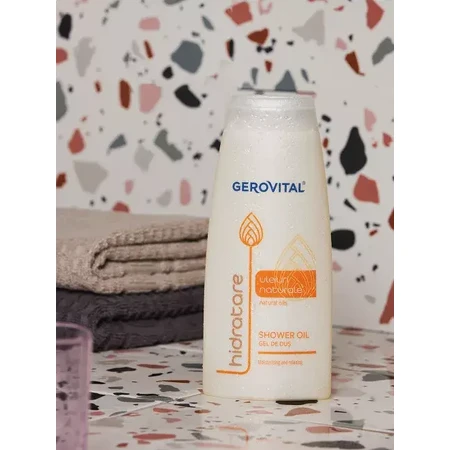 Duschgel mit natürlichen Ölen, 400 ml, Gerovital