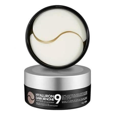 Eye patches with hyaluronic acid, peptides and black benon, 60…