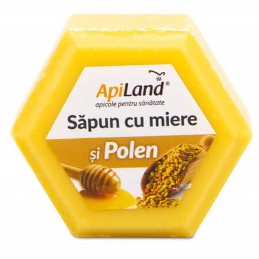 Buy Soap with honey and pollen, 100 g, Apiland Soap with honey and pollen, 100 g, Apiland