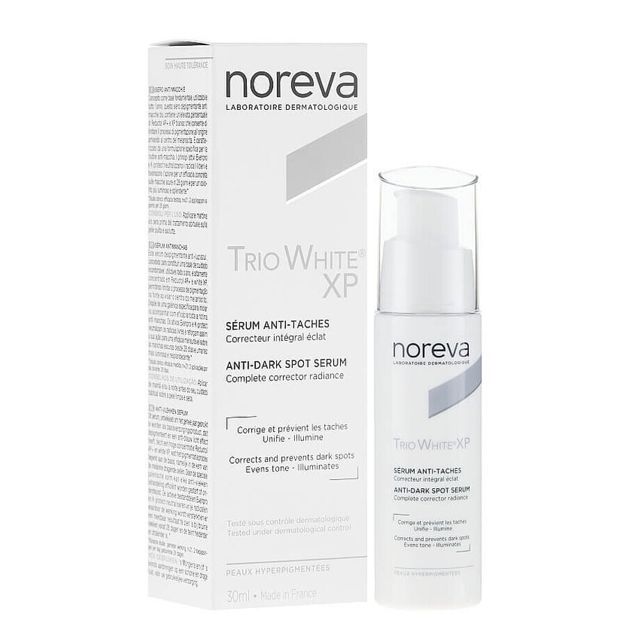 Cumpără Noreva Trio White XP Ser impotriva petelor pigmentare, 30 ml Noreva Trio White XP Ser impotriva petelor pigmentare, 30 ml
