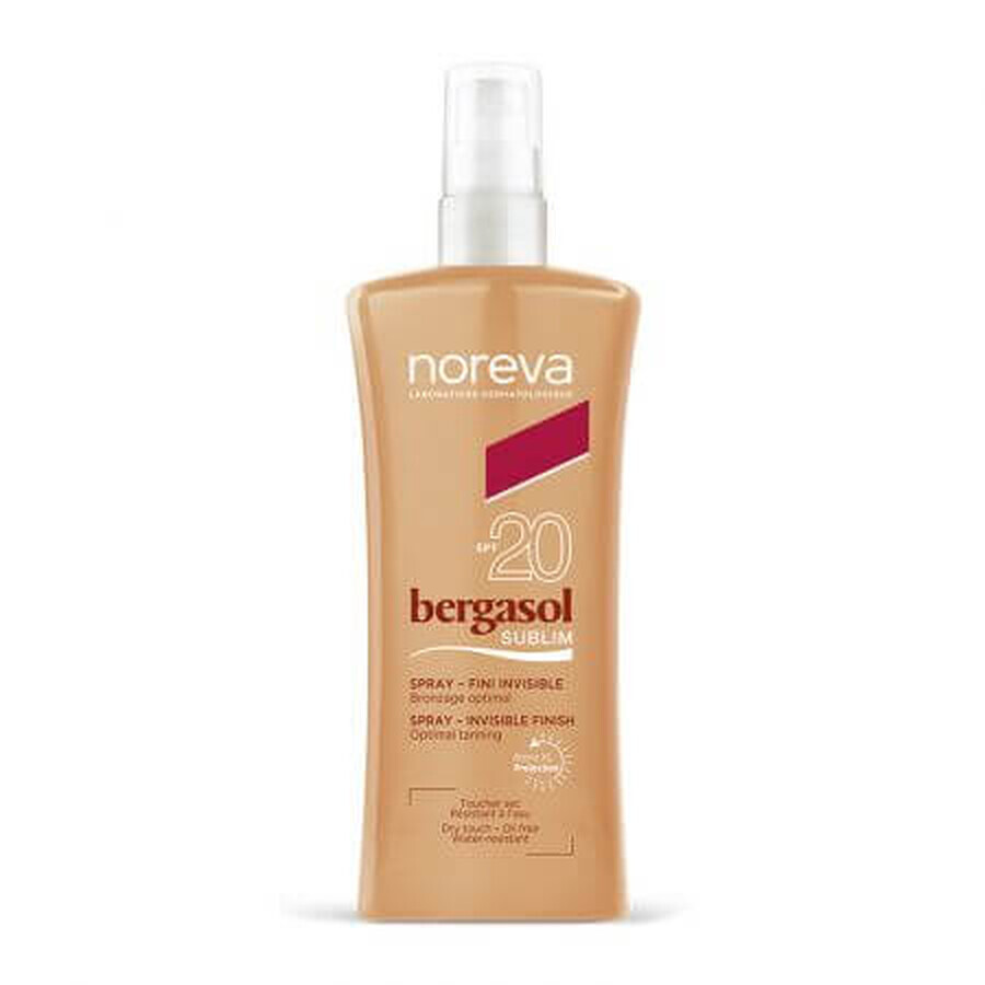 Boutique Spray fini invisible Bergasol Sublim SPF 20+, 125 ml, Noreva Spray fini invisible Bergasol Sublim SPF 20+, 125 ml, Noreva