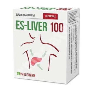Es-Liver 100, 30 cápsulas, Parapharm