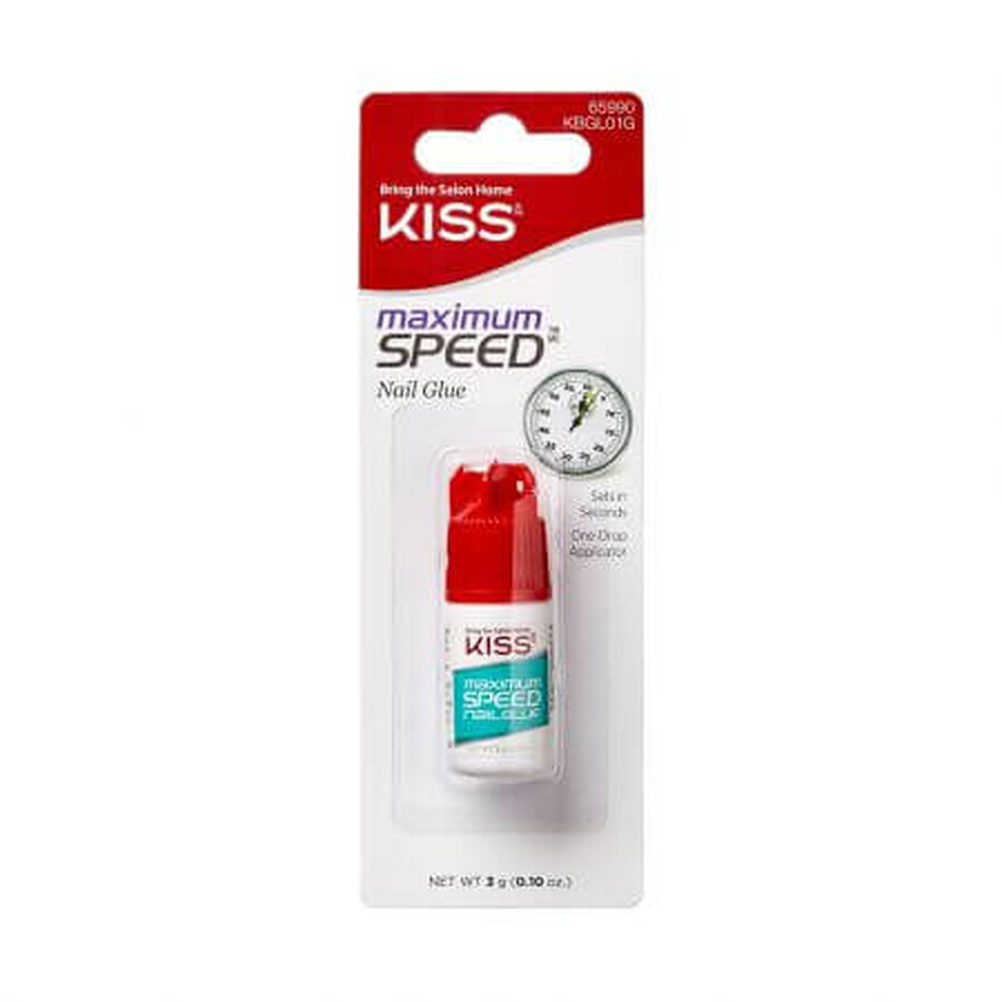 Cumpără Adeziv pentru unghii false Maximum Speed, 3 g, Kiss Adeziv pentru unghii false Maximum Speed, 3 g, Kiss