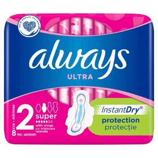 Always Ultra Super Absorbentes, 8 unidades, P&amp;G