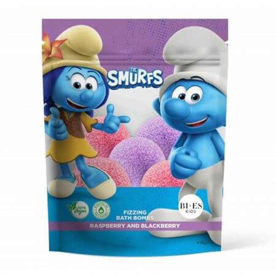 Buy Raspberry and Blackberry Smurfs Bath Bombs, 6 x 55 g, Bi-Es Raspberry and Blackberry Smurfs Bath Bombs, 6 x 55 g, Bi-Es