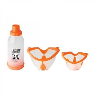Inhalationskammer mit 2 Masken, PM-31, Perfect Medical