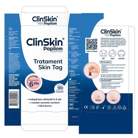 ClinSkin Papilom Tratament Skin Tag, Zdrovit