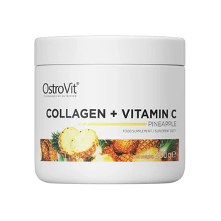 Colágeno + Vitamina C Piña, 200g, Ostrovit