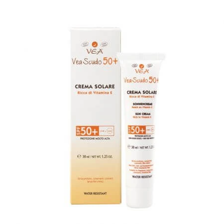 VEA Scudo 50+ Very high sun protection cream SPF 50+, 30 ml, Hulka