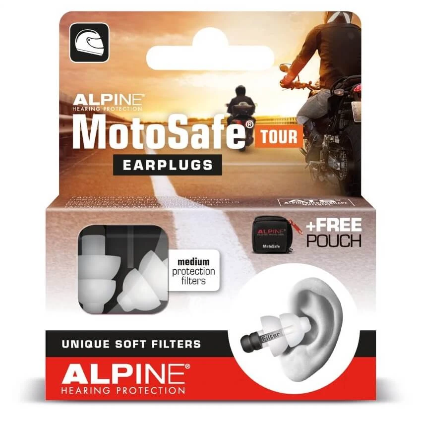 Earplugs Motosafe Tour, Alpine
